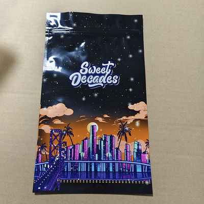 FDA-Certified City Night Pharma Bags Holographic Seals & DHL-Optimized Bulk Orders