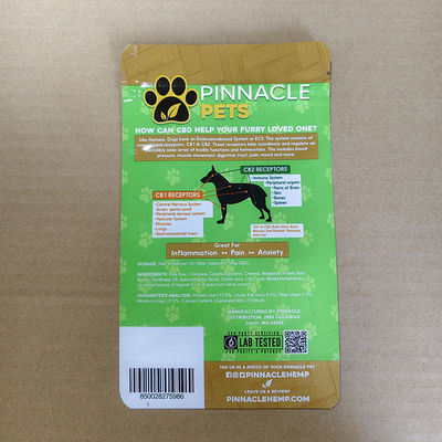Kantong Makanan Anjing Keju & Bacon yang Disegel Vakum 99,9% Penghalang Oksigen & Kapasitas 20kg