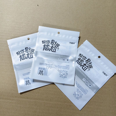 Floss Pick Packaging Bags Disesuaikan Karakteristik Plastik Komposit tahan air Dental Penggunaan Medis FDA Sertifikat ISO