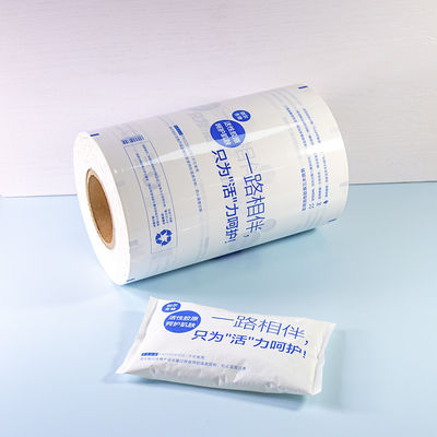 Cryogenic Ice Bag Liquid Roll Film Superior Barrier Untuk Freeze Tersedia dalam ukuran standar Custom Roll