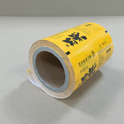 Perlengkapan Film Permen Karet Tercetak Custom Food Grade PE / PET Composite
