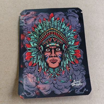 Anti-mikrobial Child-Proof Zipper Bags 8-Color CMYK Printing & Palet Pengiriman