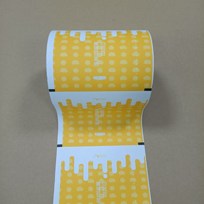 Anti-statis Powder Packaging Roll Film Kelembaban-Buktinya & debu-free Seal Custom Ukuran Untuk Makanan / Farmasi