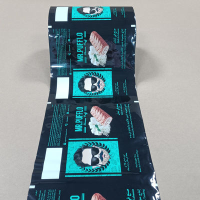 Film Kemasan Makanan Komposit Foil Aluminium Premium High Barrier Kelembaban & Oxygen Proof untuk Umur Pelapisan Panjang Struktur PET / AL / PE