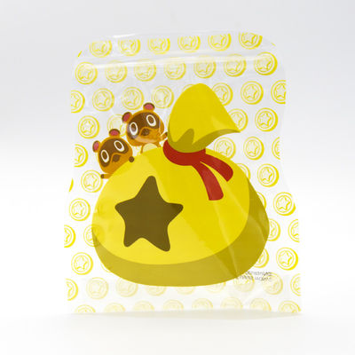 Luxury Holographic Foil Custom Shape Bags Pantone Metallic Spot Color Printing