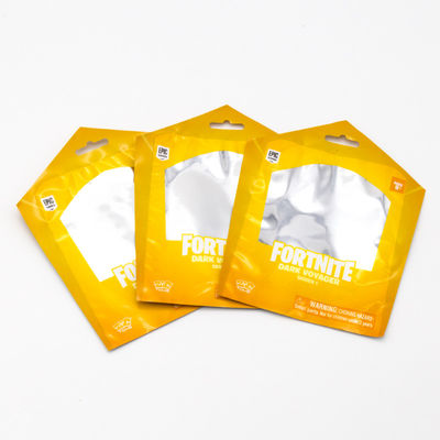 Tas mainan khusus PVC / OPP / PP yang menarik dengan kemasan mainan cetak logo