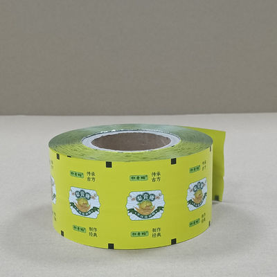 PET/AL/PE Pear Paste Candy Packaging Film Roll 0.05 OTR Barrier & 180°C Hot-Fill Proof