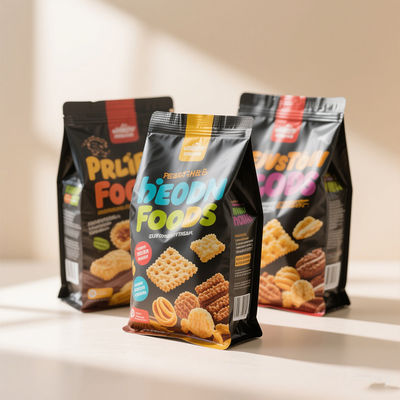 Kantong Mylar Stand-Up dengan Zipper yang Bisa Ditutup Kembali.