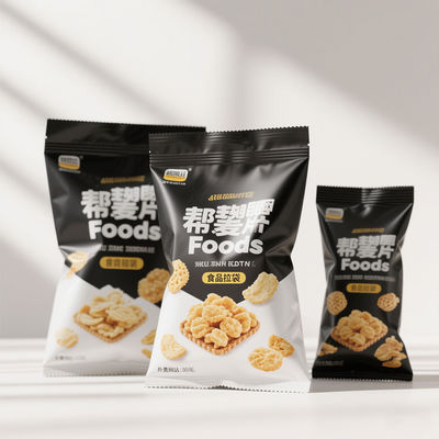 Kantong Mylar yang dapat disegel vakum. Konservasi makanan jangka panjang dan penyerap oksigen yang kompatibel.