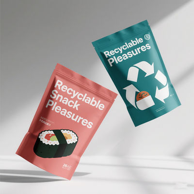 Kantong Mylar Daur Ulang Bersertifikasi GRS | Kandungan PCR 30% & Produksi Netral Karbon