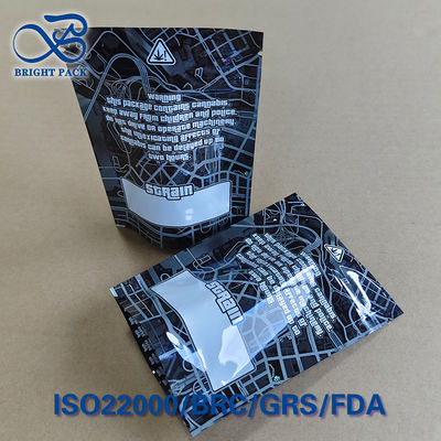 Custom GTA Print Child-Proof Bags - Segel 3 Sisi & Fitur Tamper-Evident