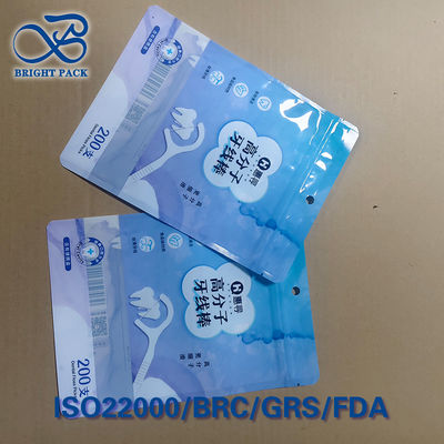 Kantong Tri-Seal Metalized untuk Benang Gigi - Lapisan Aluminium & Penghalang Tinggi