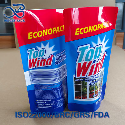 Kantong Tri-Seal Ramah Lingkungan Untuk Pembersih Kaca - Bahan Komposit Daur Ulang