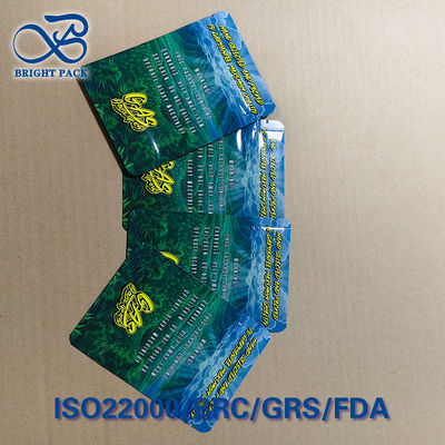 Kantong Tahan Anak Segel 3 Sisi Pola Highland - Penghalang Kelembaban & Cetak Rotogravure 10 Warna