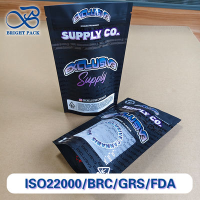 Kantong Zipper Proof Certified Child untuk kemasan farmasi, Featuring Greaseproof And Custom Printing.