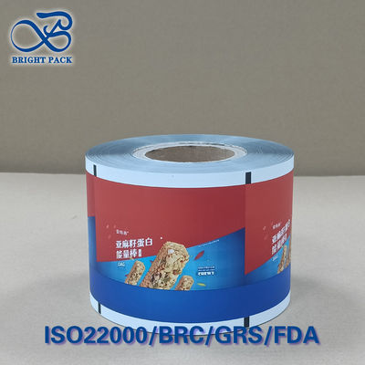 Gulungan Film Batang Energi Cetak Kustom 10-Warna Gravure Tahan Bau