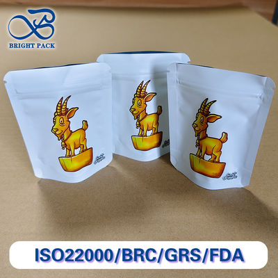 Tas berdiri tanpa bau untuk mainan kemasan dengan Flexograpvure disesuaikan dan pencetakan digital.