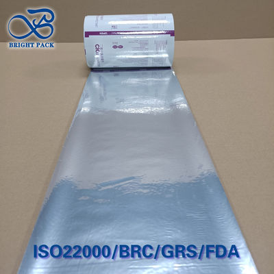 Gulungan Film Disinfektan PET/AL/PE ClO₂  0.05 OTR Penghalang & Tahan Cahaya Untuk Stabilitas Kimia