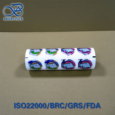 Milky White Composite Roll Film Untuk Food Pharma Packaging