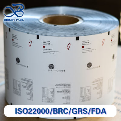 Premium Tea Preservation Aluminium Foil Roll Film Ultra-Fresh Lock Airtight Bulk Storage & Custom Branding