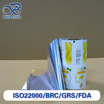 Film Roll Foil Aluminium Termal-Sealable Untuk Kemasan Kosmetik Lapisan CPP/PET Kompatibel Dengan Mesin Kemasan Otomatis