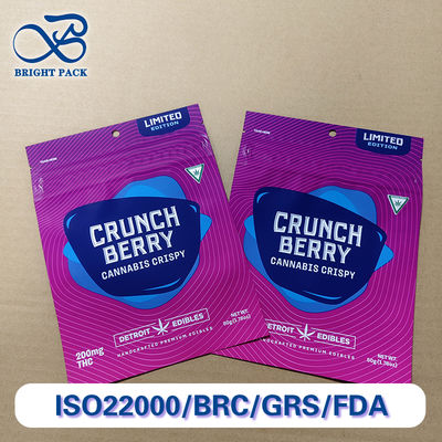 Premium Child Resistant Bags - ISO Certified Child-Proof Packaging, Desain Tamper-Evident, Ukuran Khusus/Printing untuk Farma