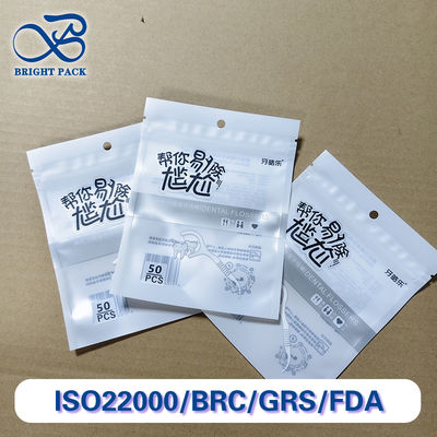 Floss Pick Packaging Bags Disesuaikan Karakteristik Plastik Komposit tahan air Dental Penggunaan Medis FDA Sertifikat ISO