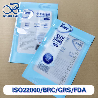 Kantong Pikiran Benang Gigi Ramah Lingkungan 100 buah Penutup Ritsleting yang Dapat Didaur Ulang