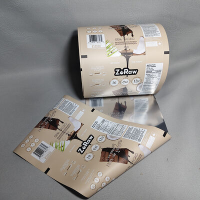 Film Gulungan BOPP/AL/PE Bebas Lubang Jarum, Tahan Tusuk untuk Kemasan Penghalang Tinggi