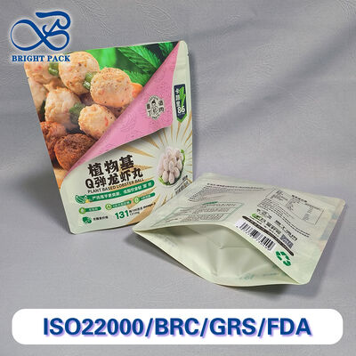 Kantong berdiri bersertifikat makanan