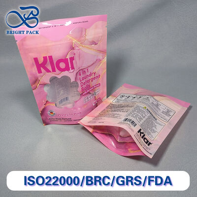 Kantong Berdiri yang Berkelanjutan dengan Dasar Datar