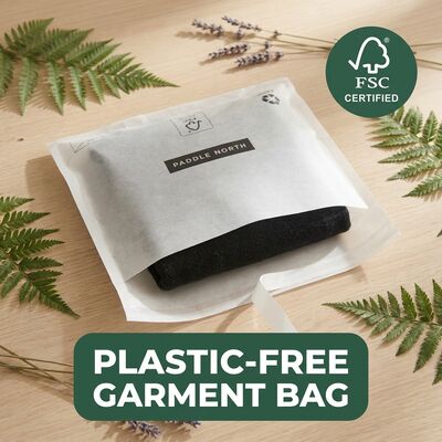 Komposter Biodegradable Daur Ulang Untuk Sertifikasi Tas Kaca Mewah Untuk Pakaian Kemasan Pakaian EU Low MOQ Supplier